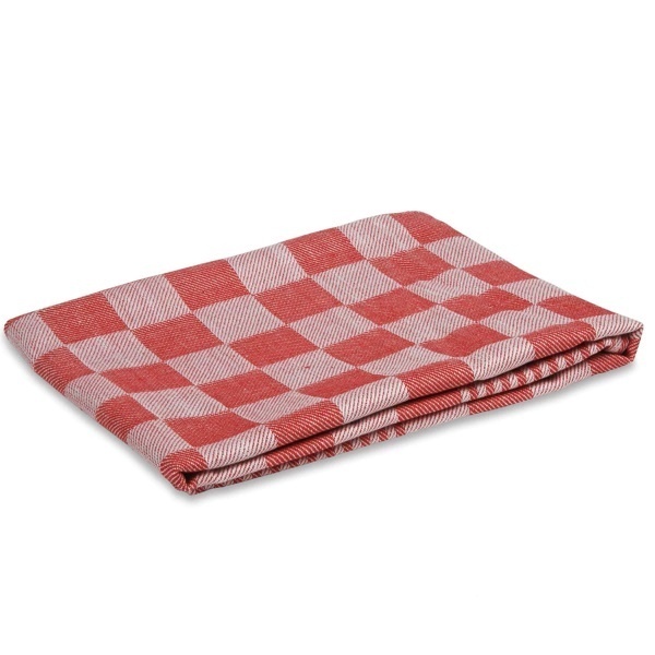 Theedoek 70 x 70 cm rood 100% katoen | &euro; 3,85